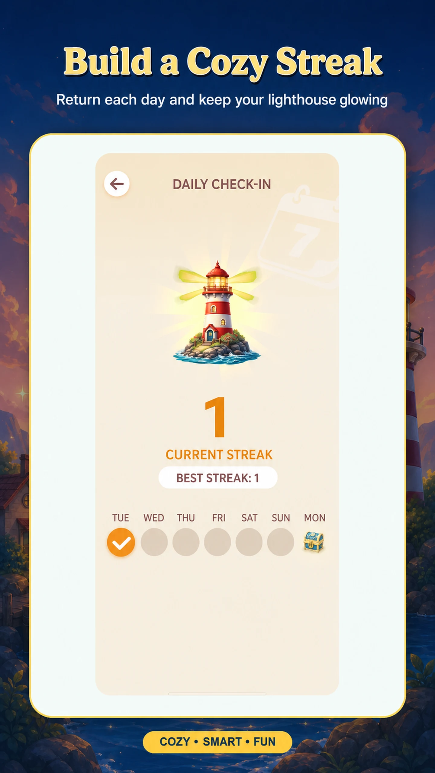 Cozy Lighthouse: Sudoku Sea screenshot